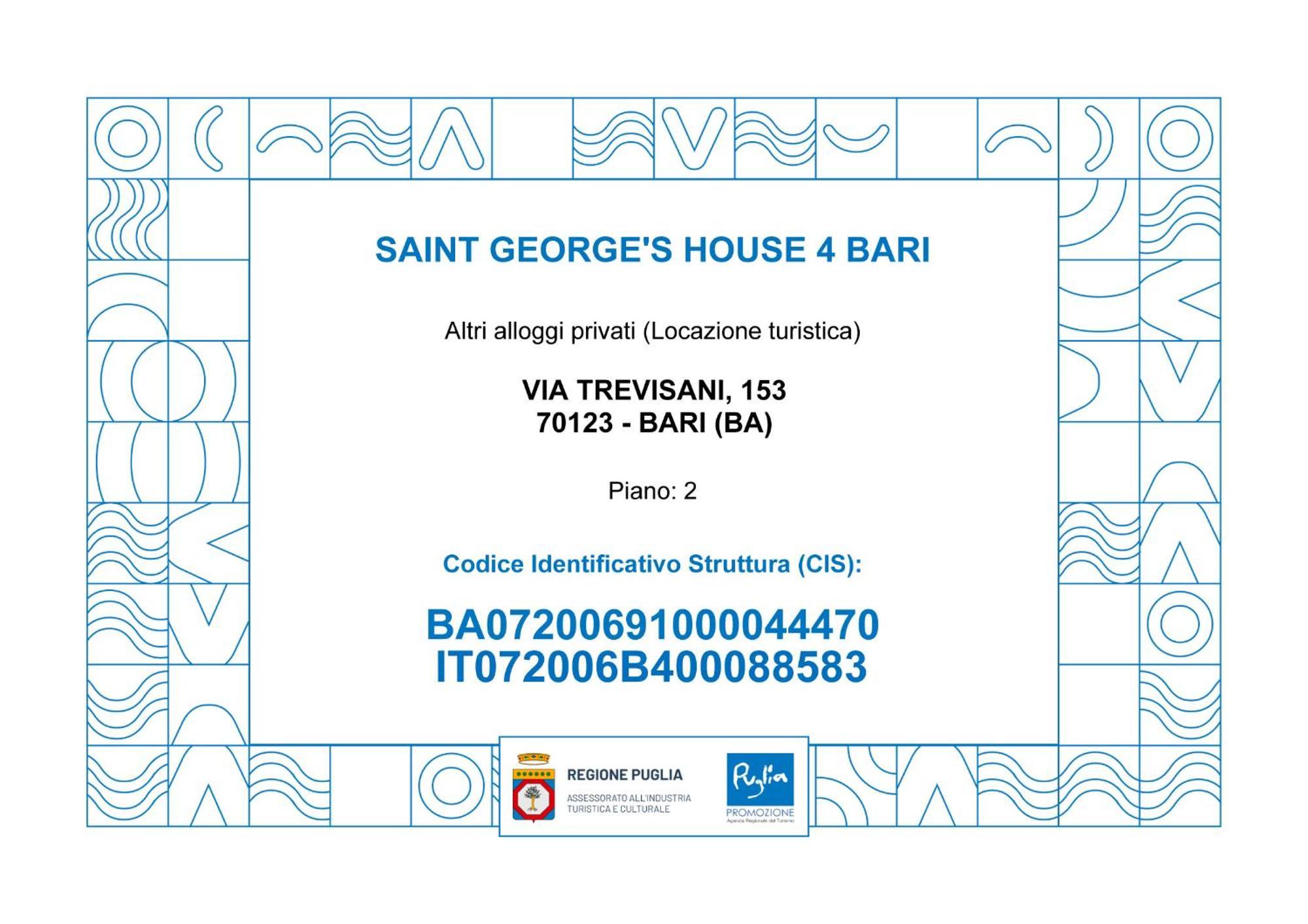 Saint George'S House 4 Bari Appartement Buitenkant foto